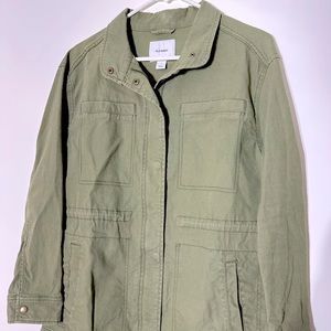 *❤️ 2 for $15* Army green Utility Jacket